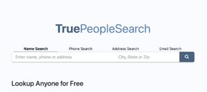 True People Search Removal - How to Remove Yourself from TruePeopleSearch com