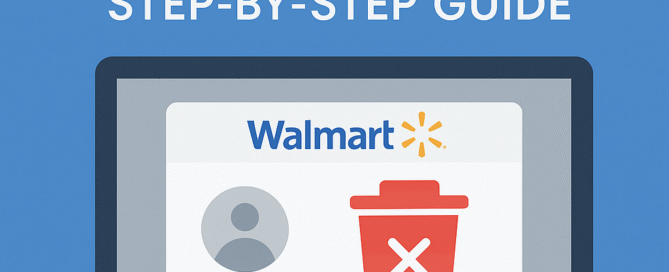 delete walmart account