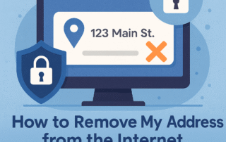 remove my address from the internet