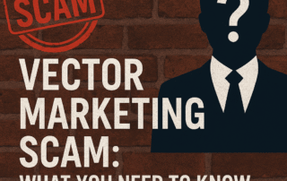 vector marketing scam