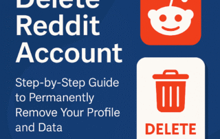 how to delete reddit account