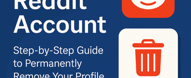 how to delete reddit account