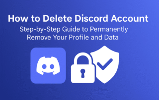 how to delete discord account