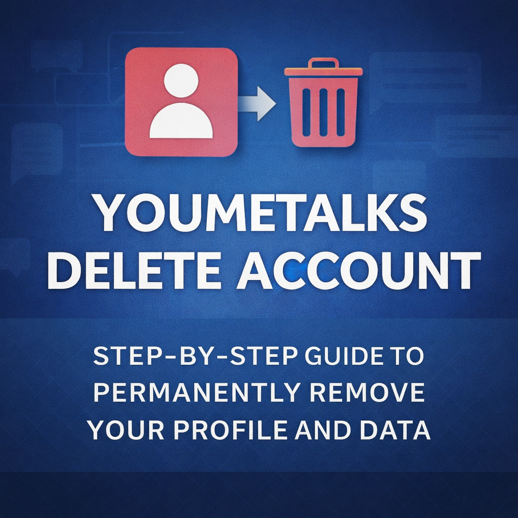 youmetalks delete account