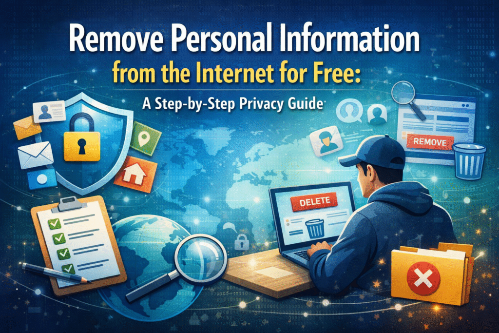 remove personal information from the internet for free