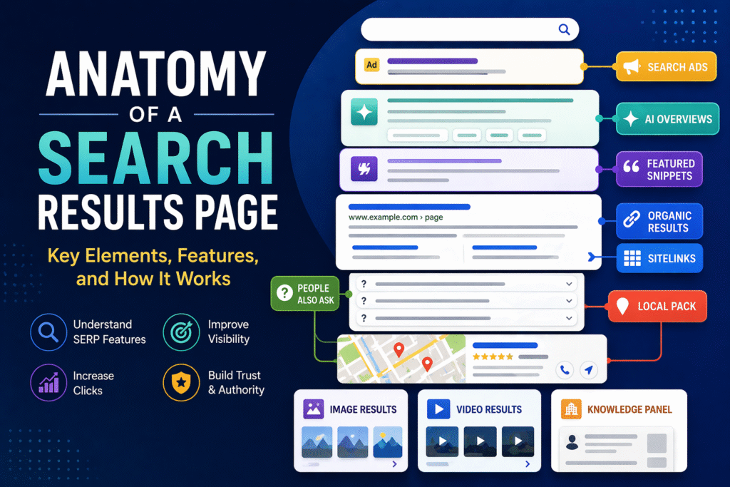 anatomy of search results page
